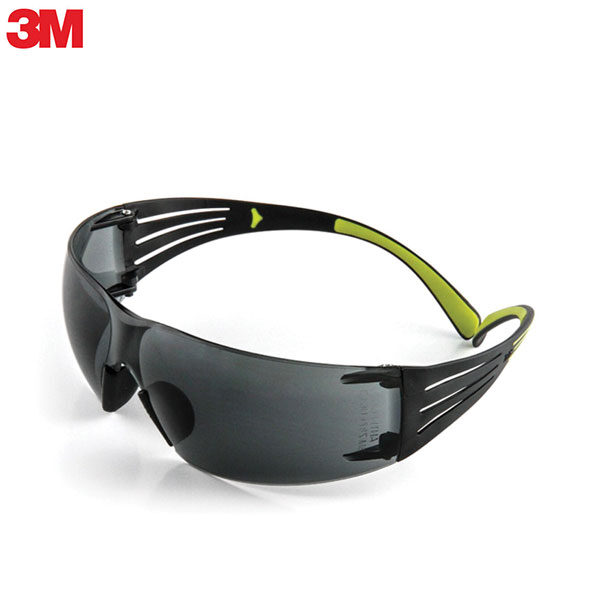แว่นเซฟตี้ 3m sf402af เลนส์ดำ safety glasses grey lens