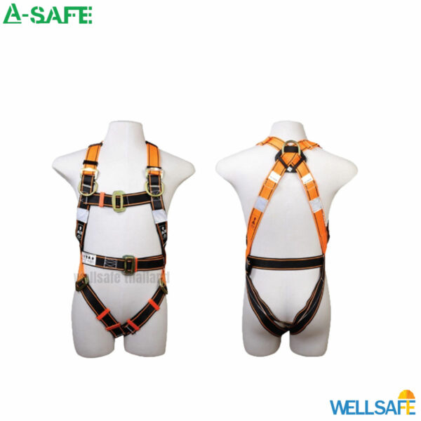 ชุดกันตก full body harness a-safe 451